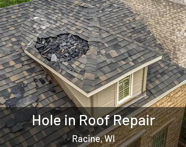  Hole in Roof Repair Racine, WI