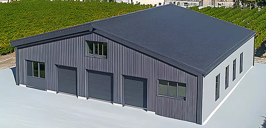Corrugated Garage Roof Repair in Racine