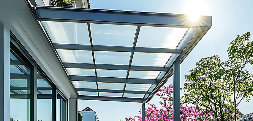 Glass Patio Roof Installation in Racine