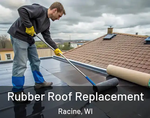  Rubber Roof Replacement Racine, WI