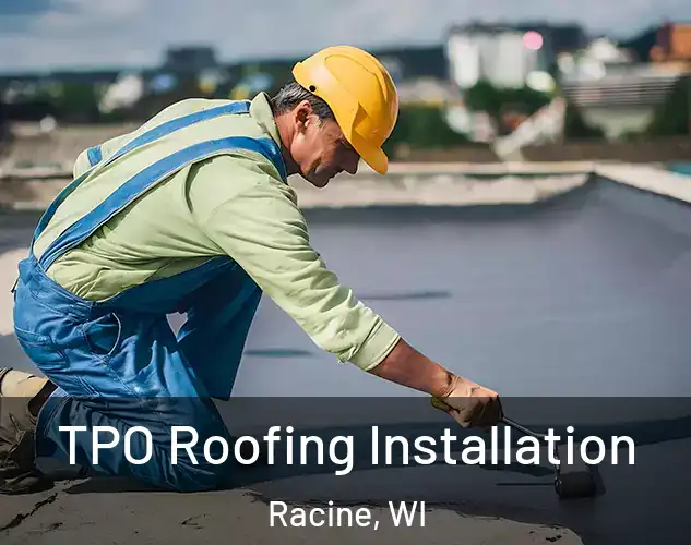  TPO Roofing Installation Racine, WI